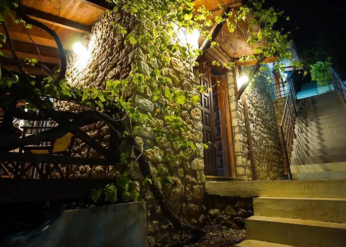 Seaside Duplex Stone Villa Qeparo